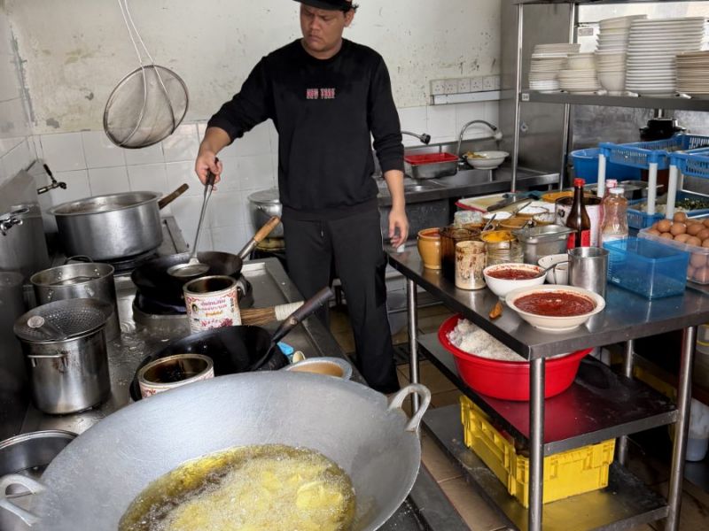 Kitchen at Warung Pagi Pagi